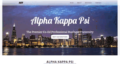 Desktop Screenshot of akpsiucsb.com